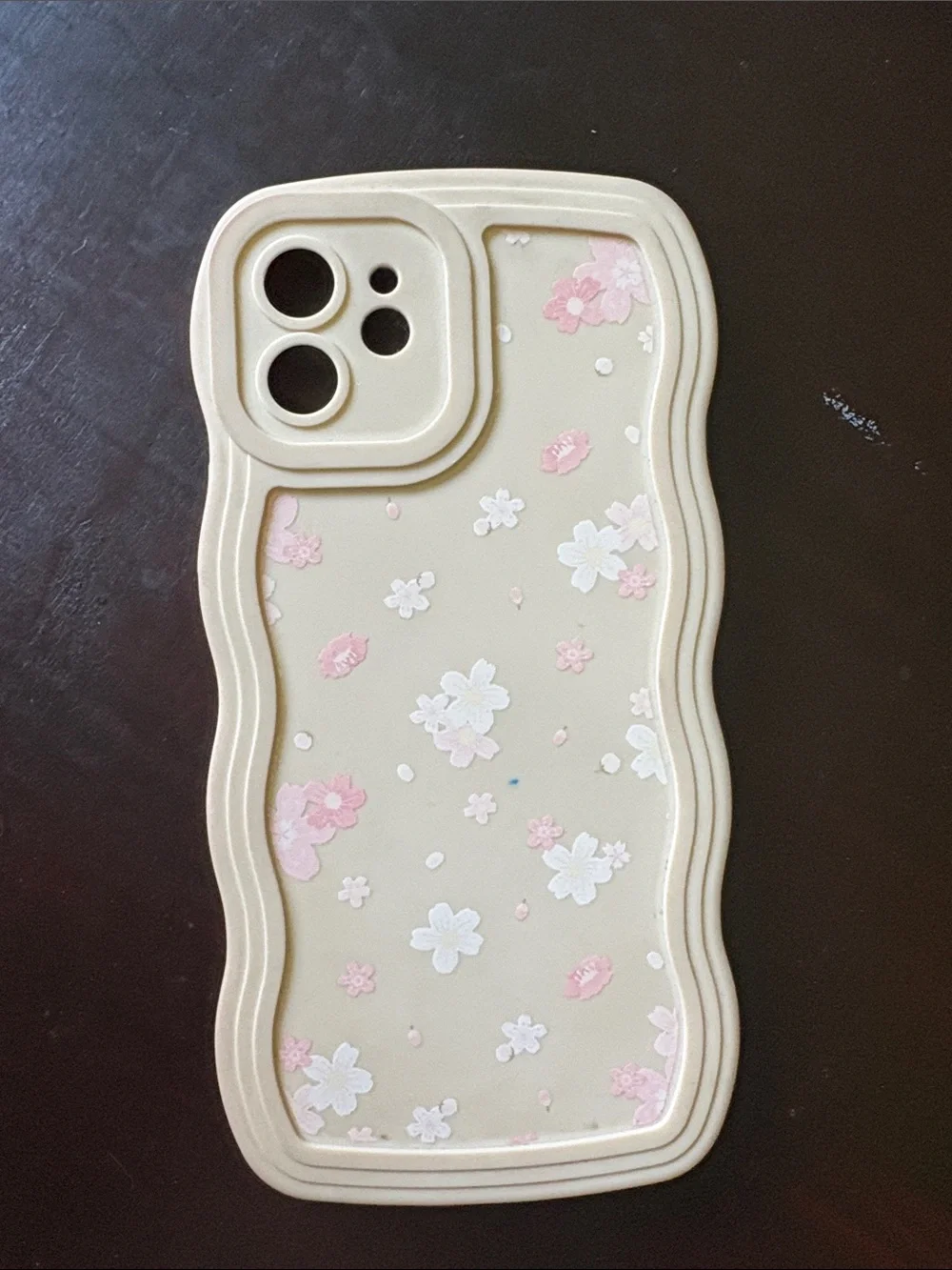 Floral Pattern Protective I- Phone 12 Cases - Multiple Colors